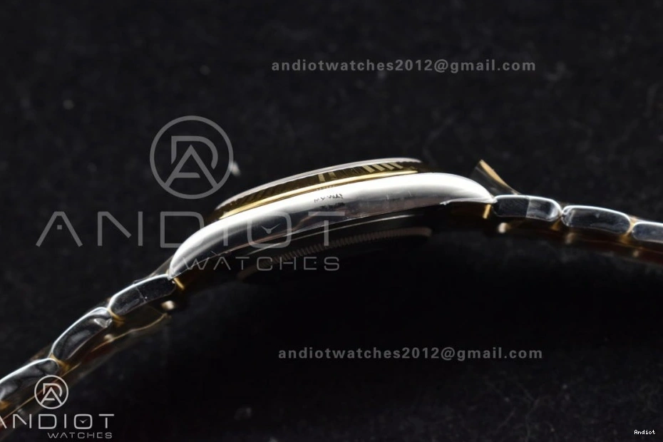 1:1 Oyster YG Bracelet Edition Best Clean SS Black Stick on 126333 41 VR3235 Steel Dial DateJust 904L 0512